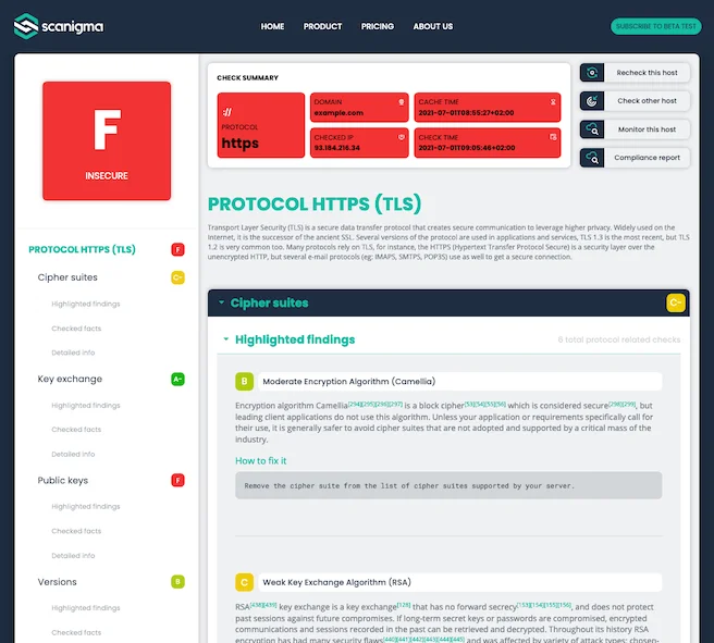 Product screenshot